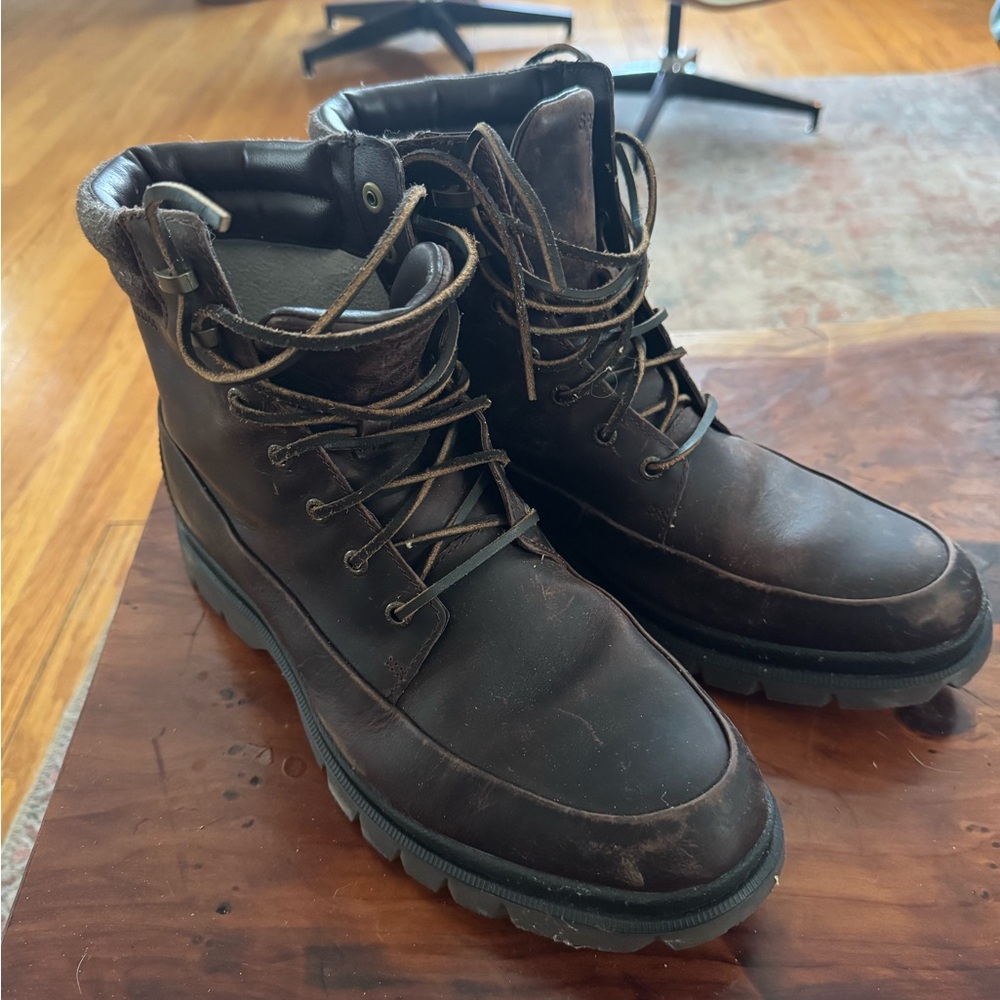 Sperry Men's Watertown 6 Inch Waterproof Boots Brown Men’s Size 12